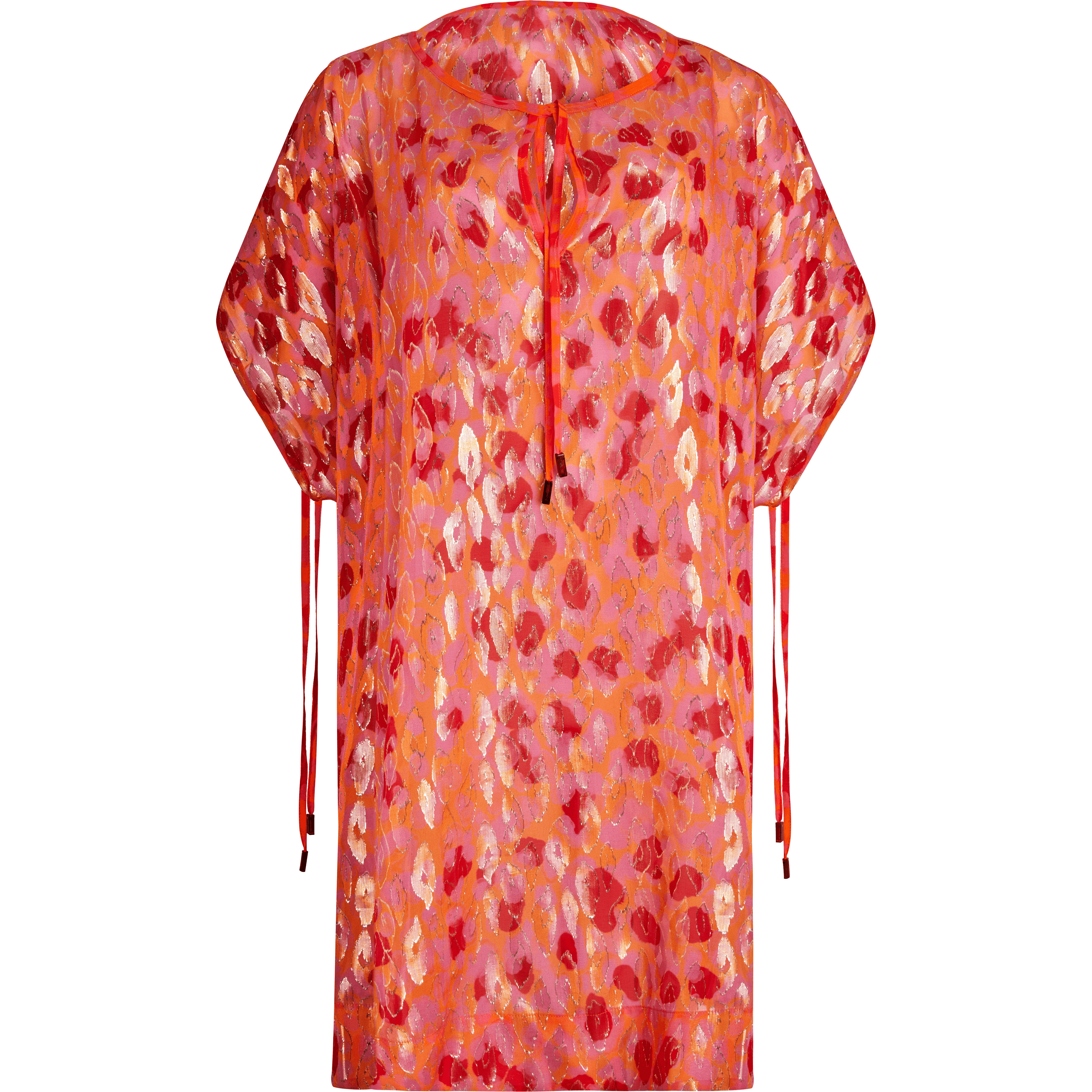 Women Square Silk Cover-up New Leopard - 1
