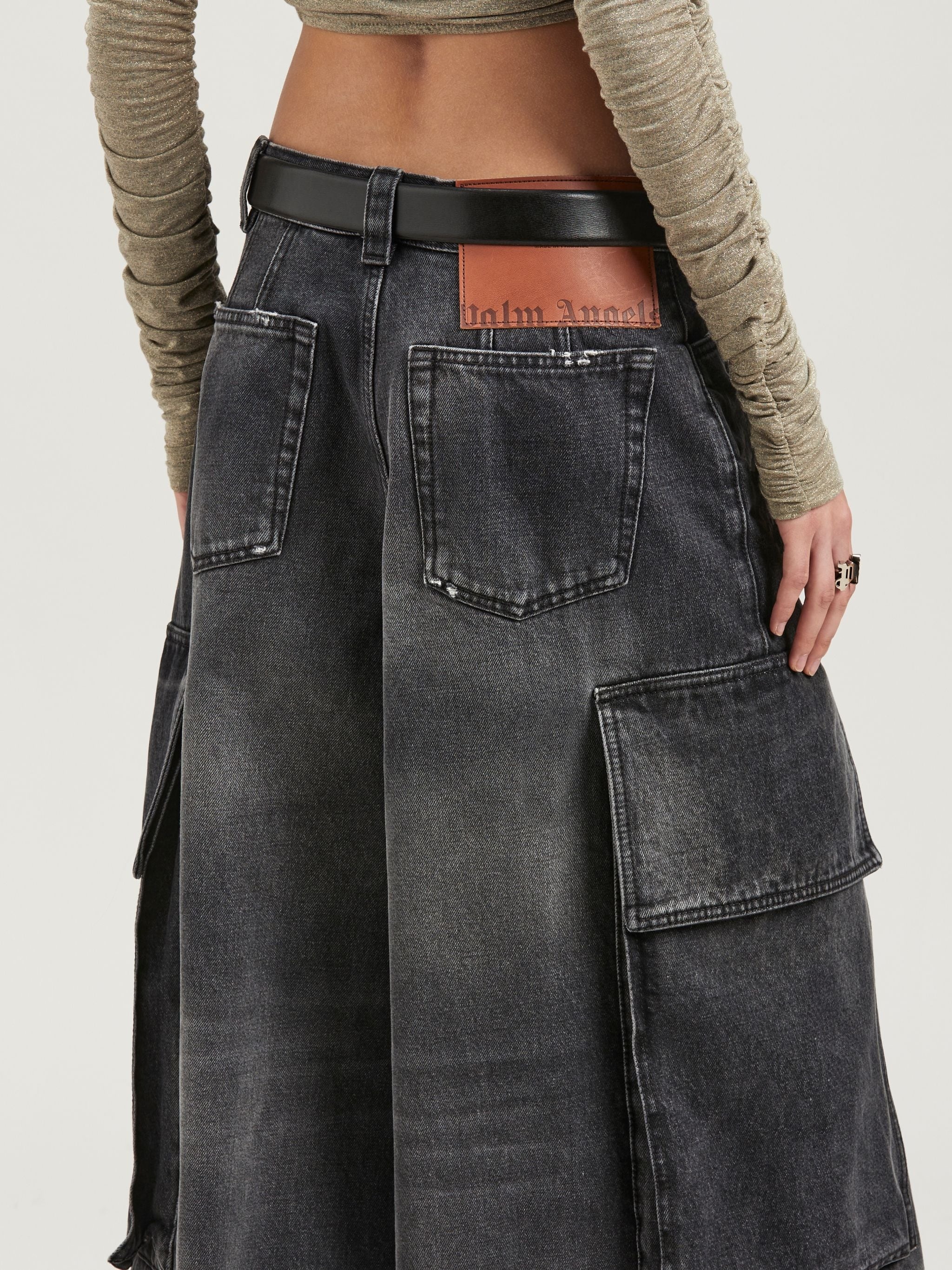 デニム・ジーパン Palm Angels Wide Parachute Jeans Palm Angels Wide Parachute Jeans | ShopSimon