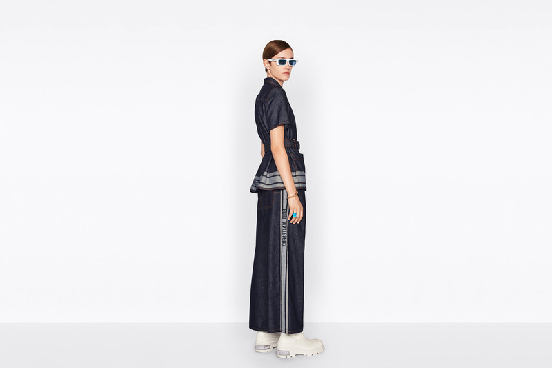 Dior Denim Couture Flared Jeans outlook