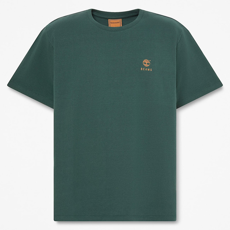 Timberland® x BEAMS Cotton Print T-Shirt 1