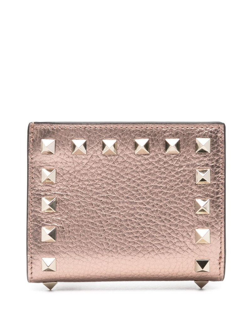 Valentino Rockstud leather wallet outlook