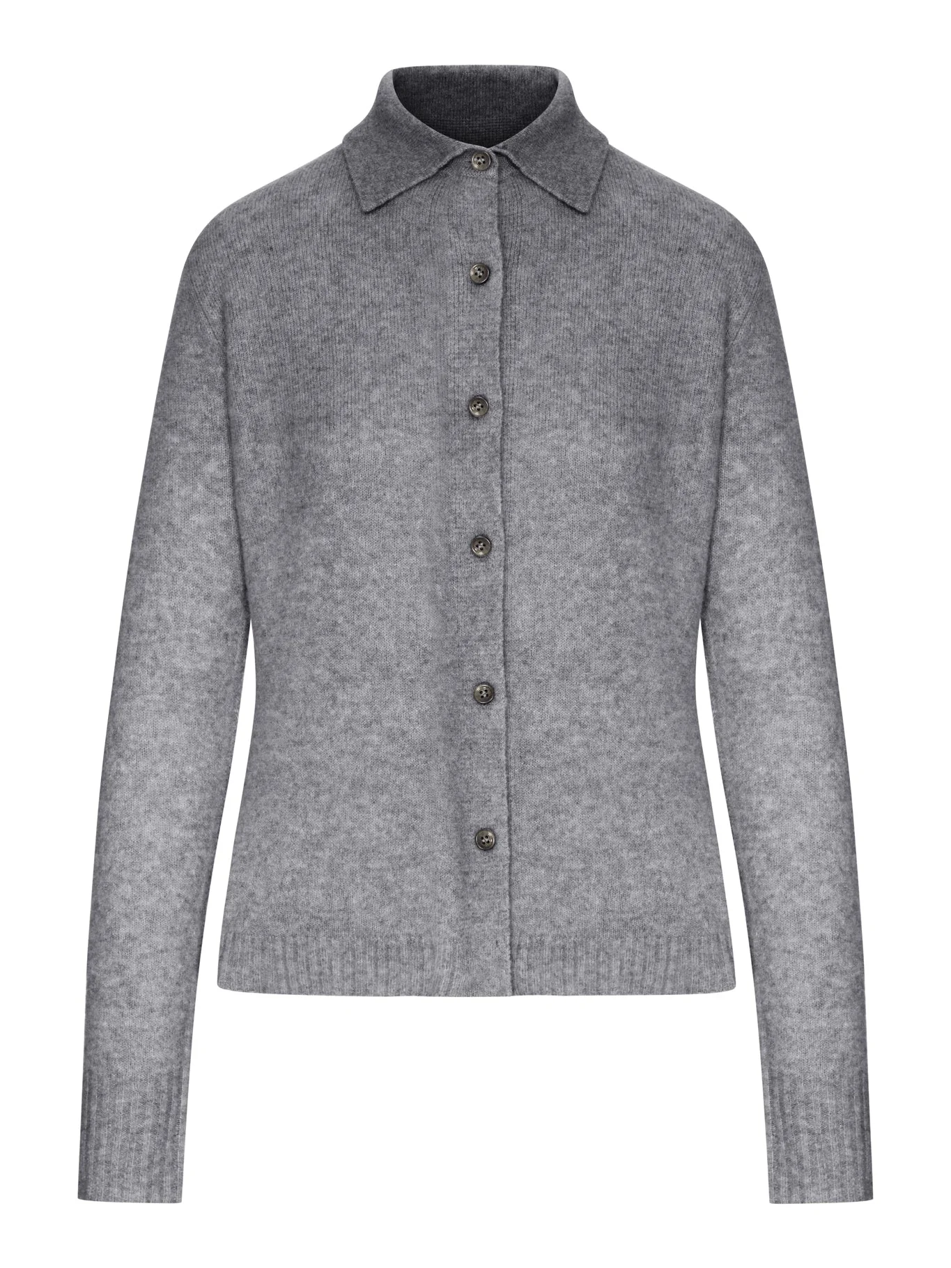 COLLARED CARDIGAN - 1