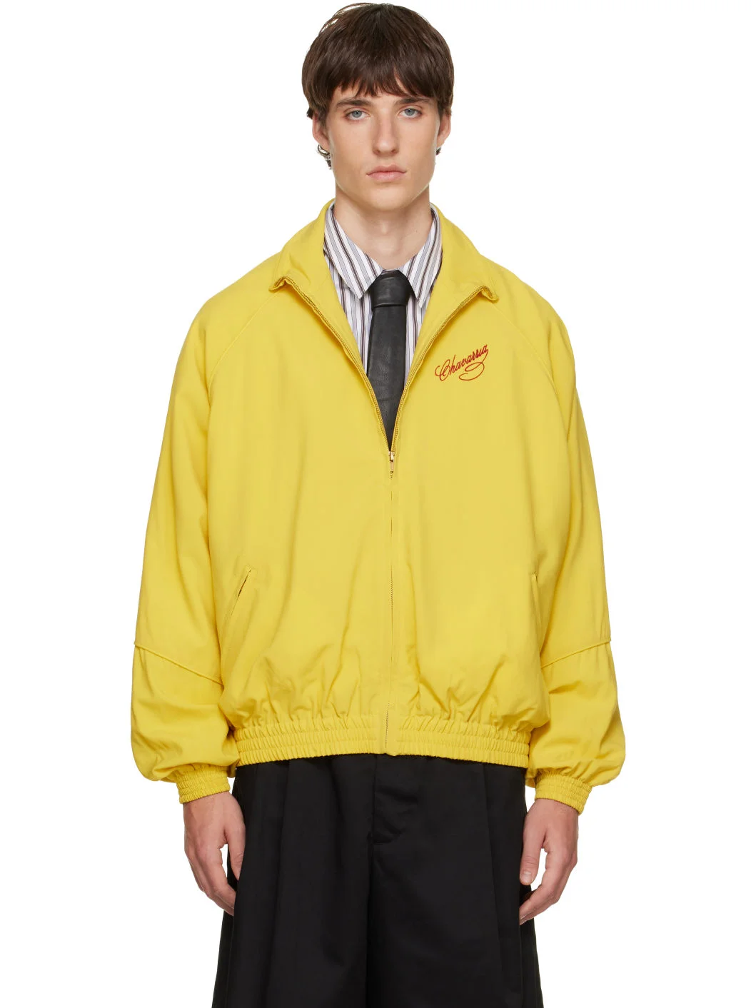 Yellow Ruff Rider Track Jacket - 1