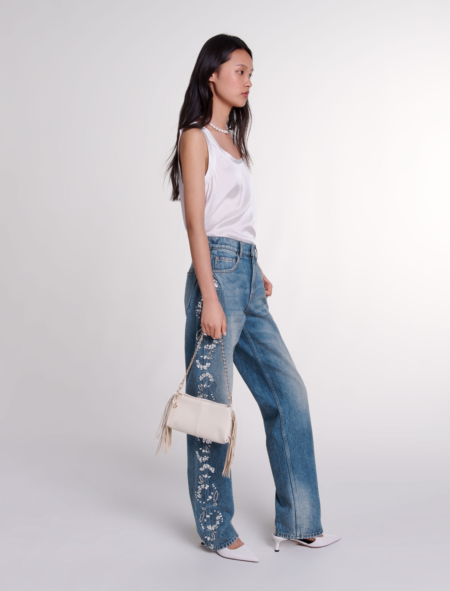 Silk tank top - 3