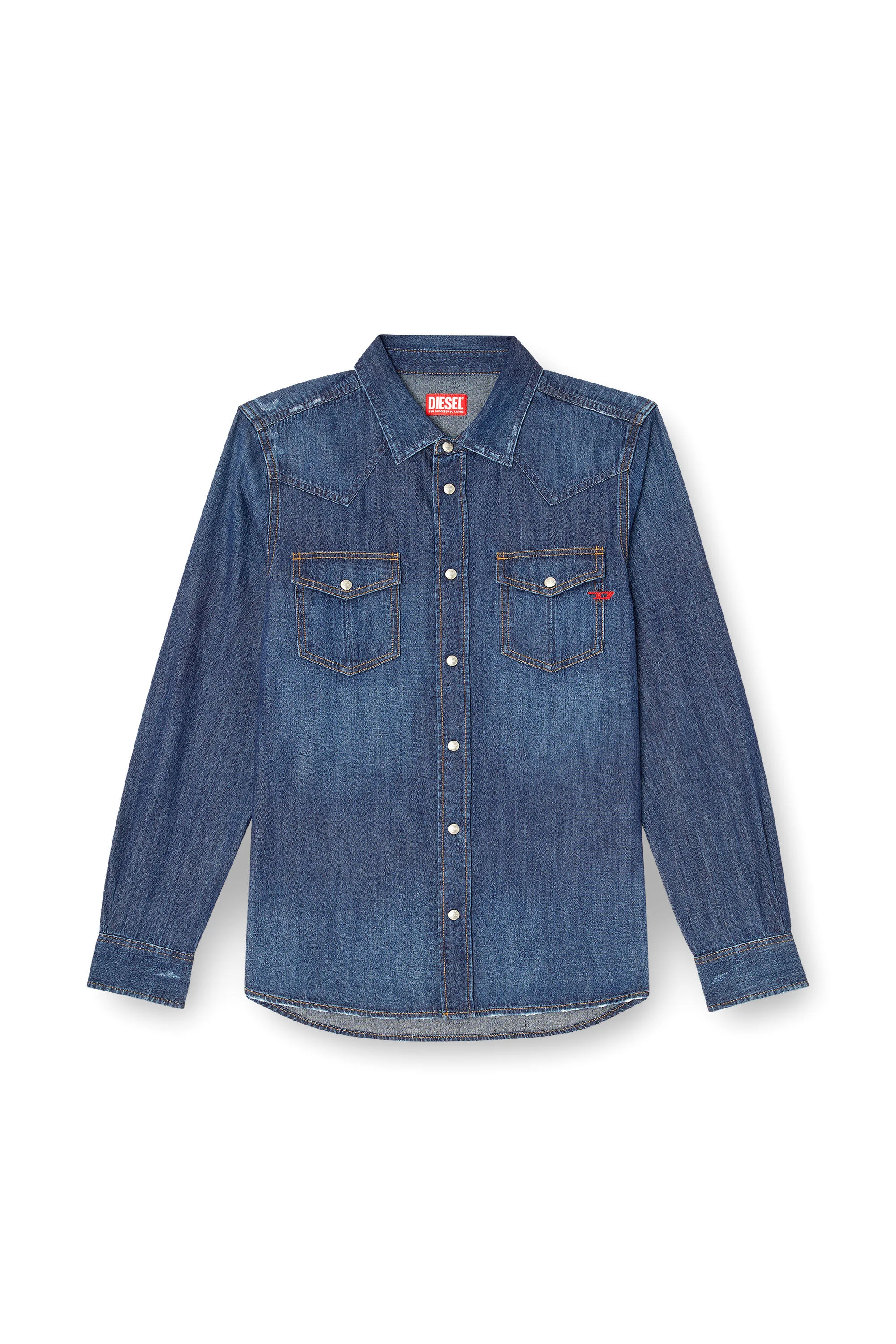 DENIM OVERSHIRT - 1