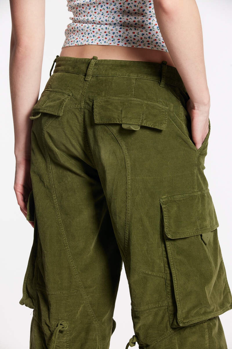 CORDUROY CARGO PANTS