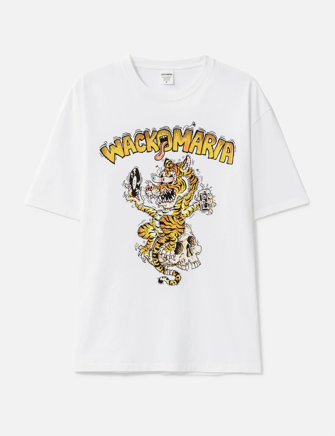 TIM LEHI / WASHED HEAVY WEIGHT CREWNECK T-SHIRT - 1