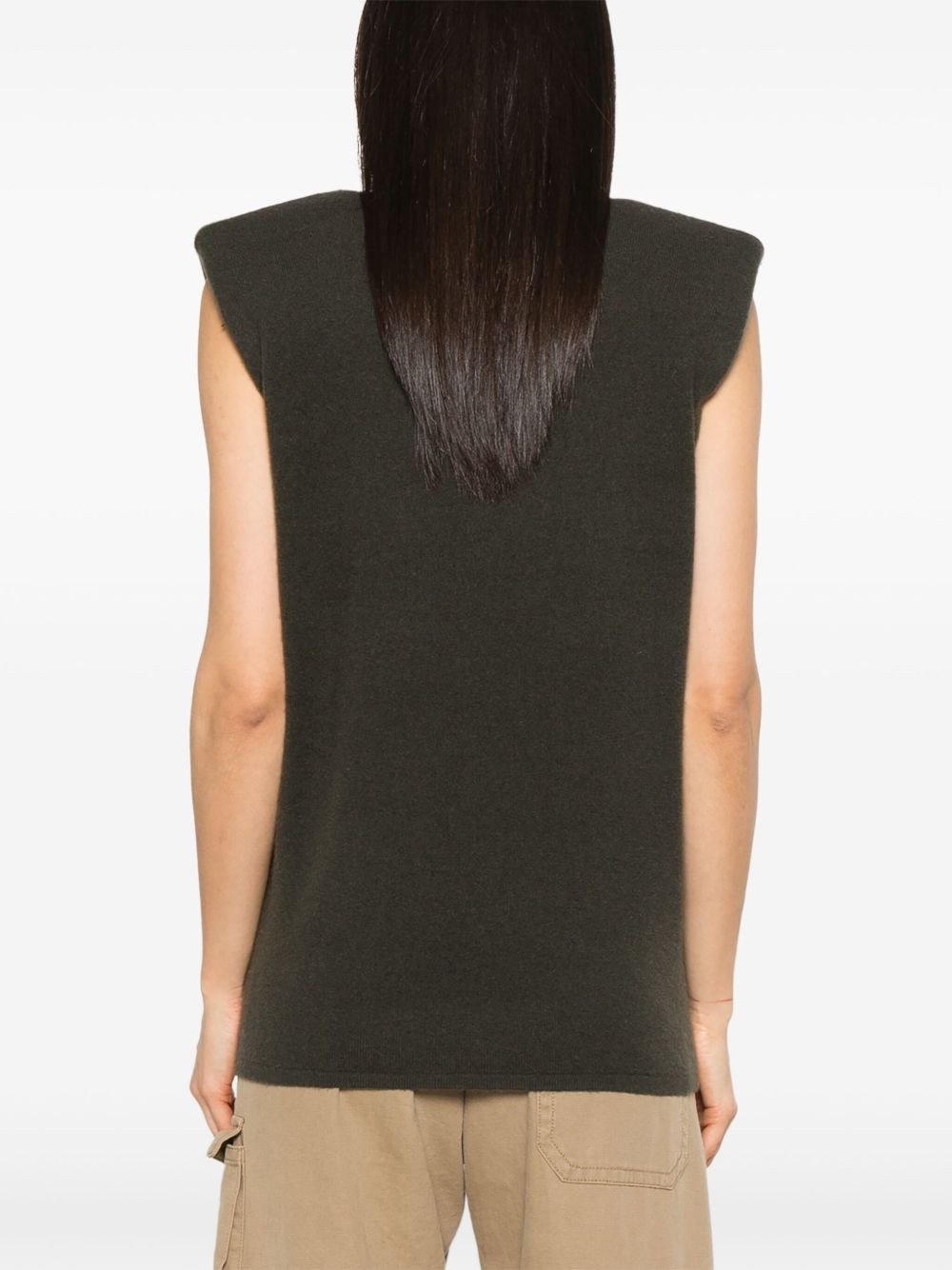 cashmere vest - 4