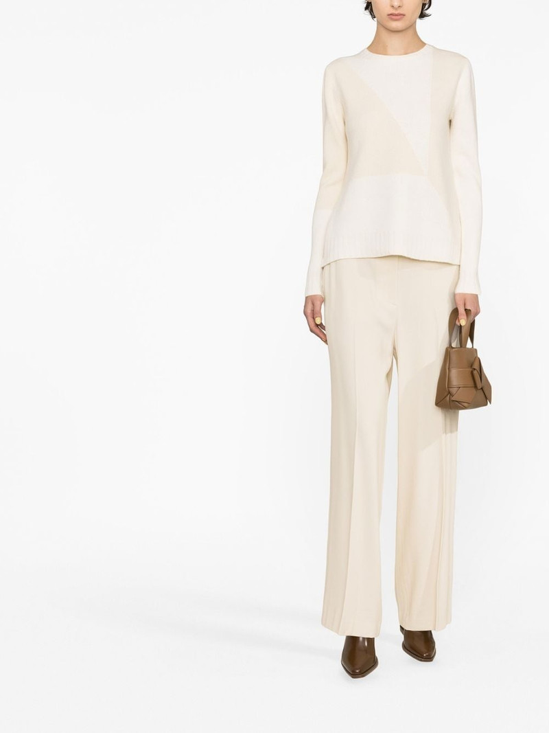 Jil Sander two-tone knitted jumper outlook