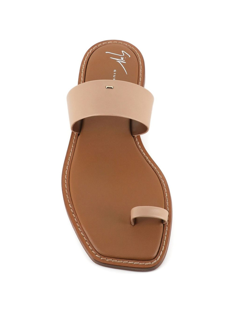 toe-strap flat sandals 4