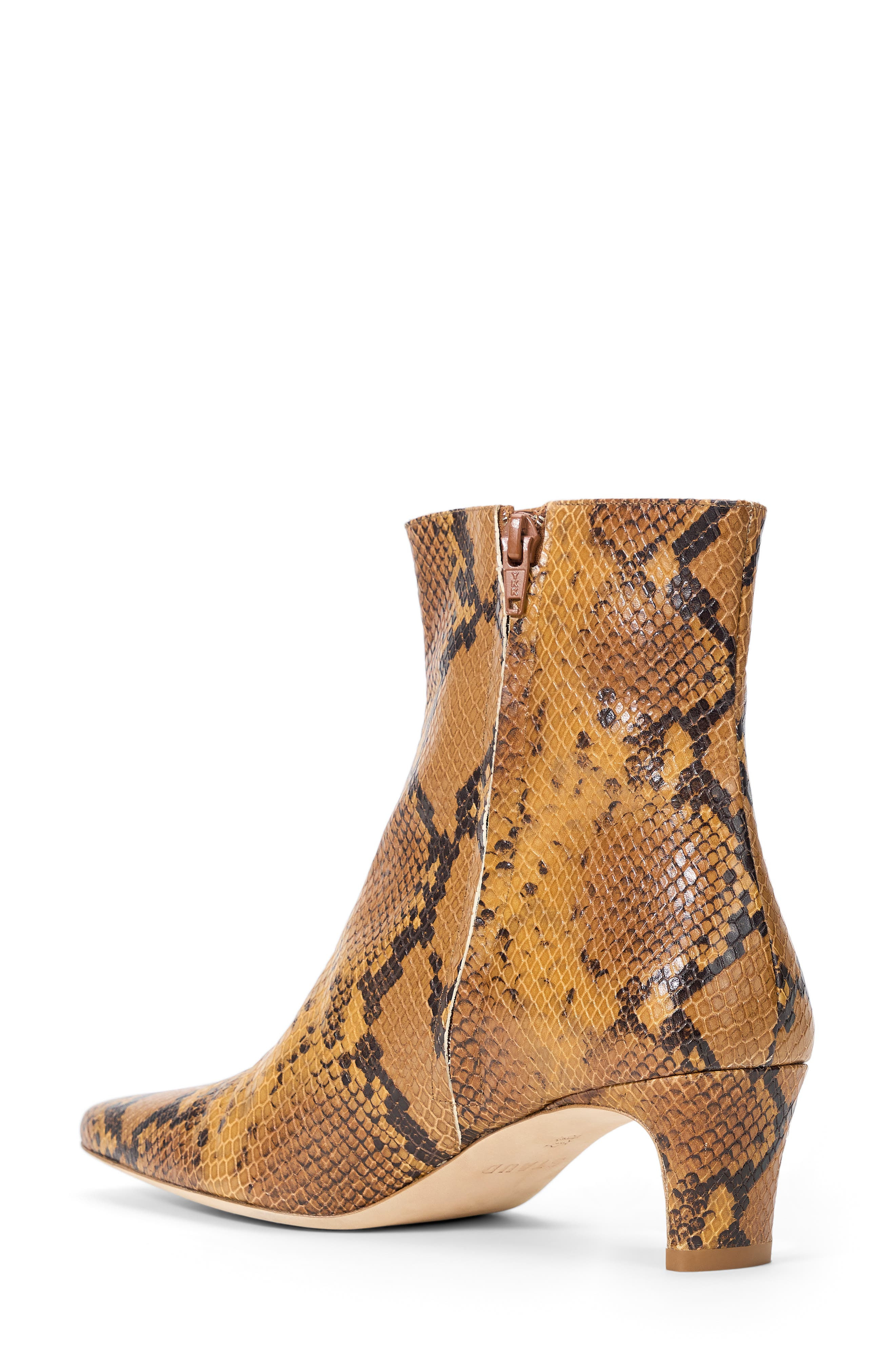 STAUD Wally Snakeskin Embossed Bootie at Nordstrom - 2