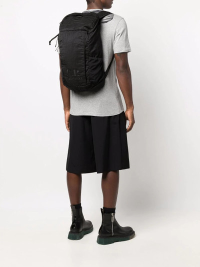 C.P. Company logo-embroidered backpack outlook