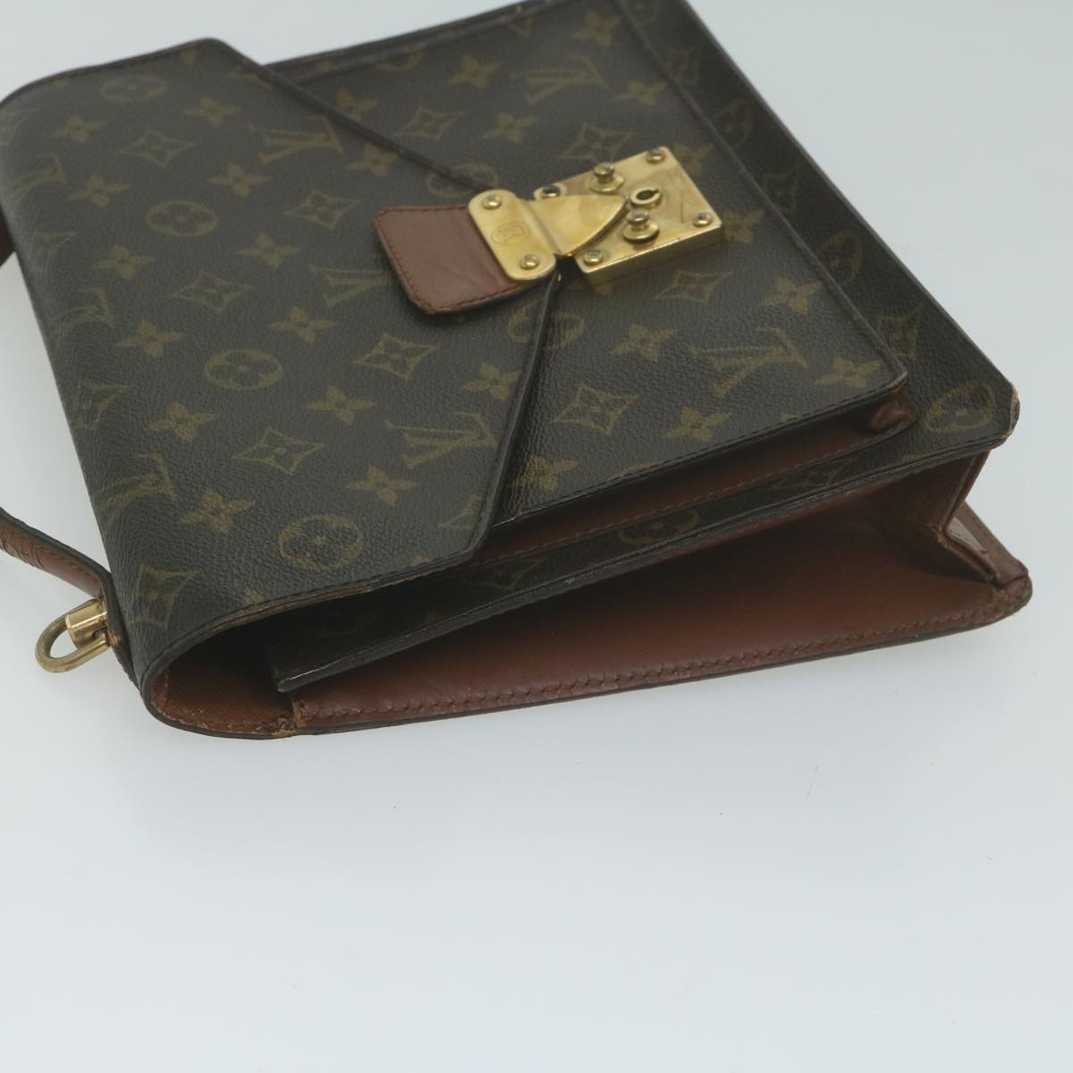 LOUIS VUITTON Monogram Monceau 28 Hand Bag M51185 - 4