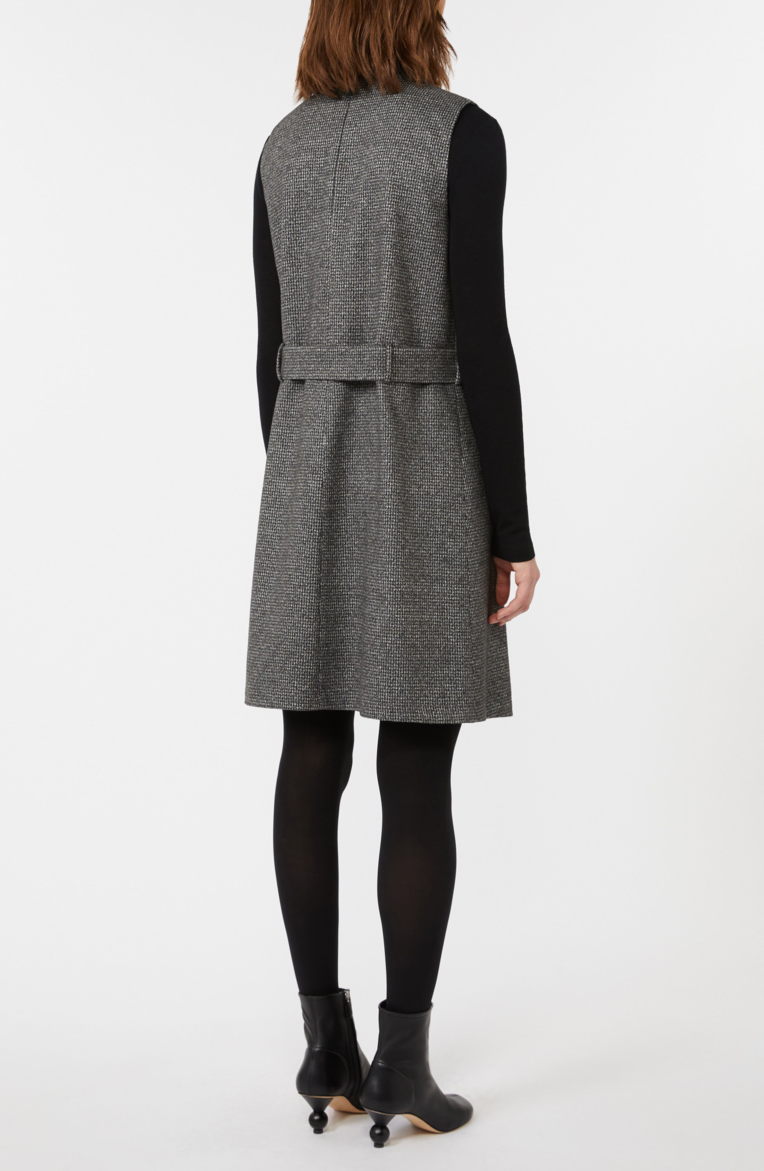 Weekend Max Mara Riad Sleeveless Dress in Dark Grey at Nordstrom - 2