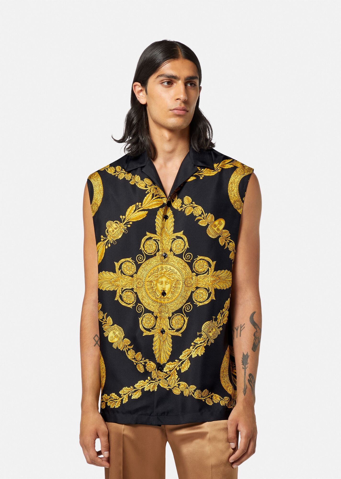 Maschera Baroque Sleeveless Shirt - 3