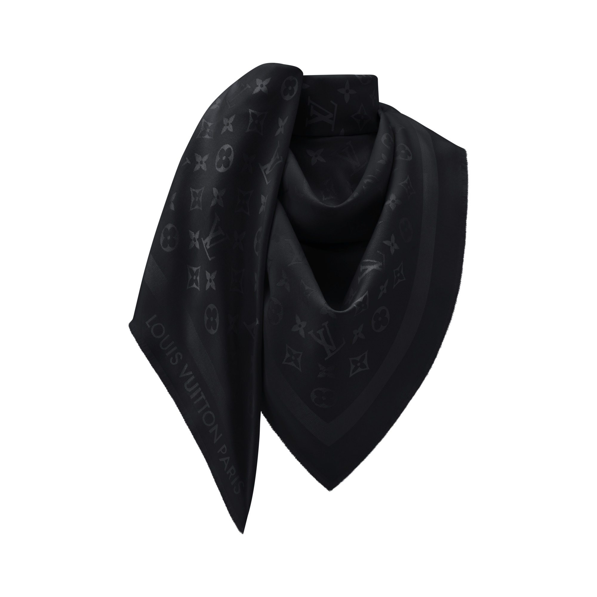 Monogram Classic Shawl - 2
