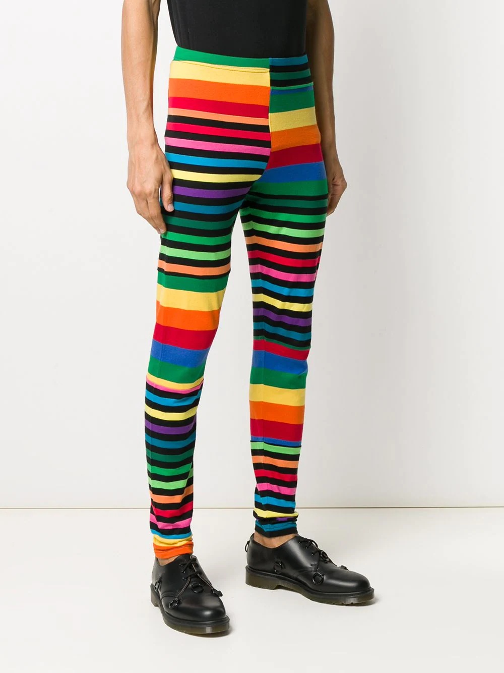 rainbow stripe trousers - 3