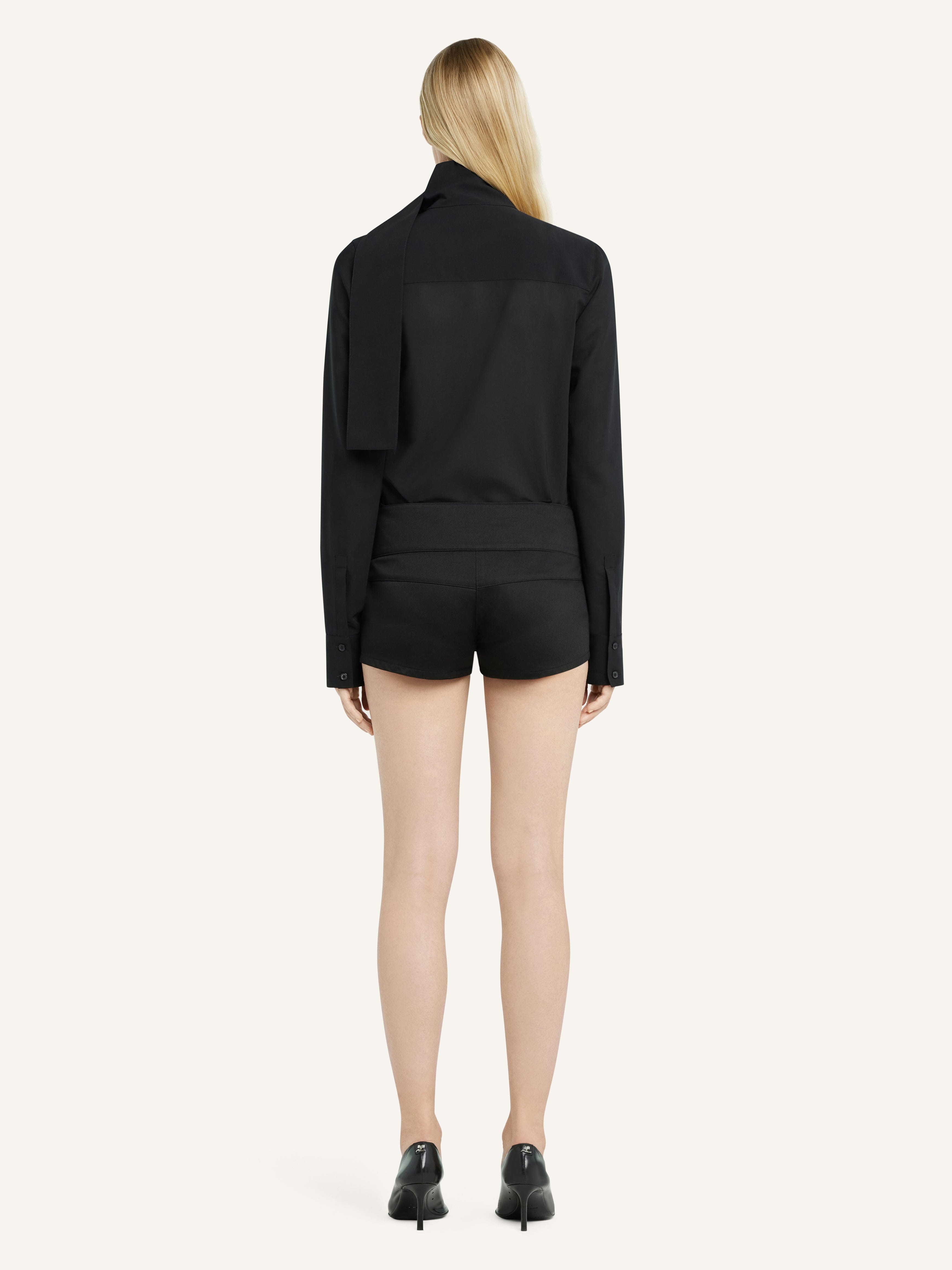 BELTED MINI SHORTS - 4