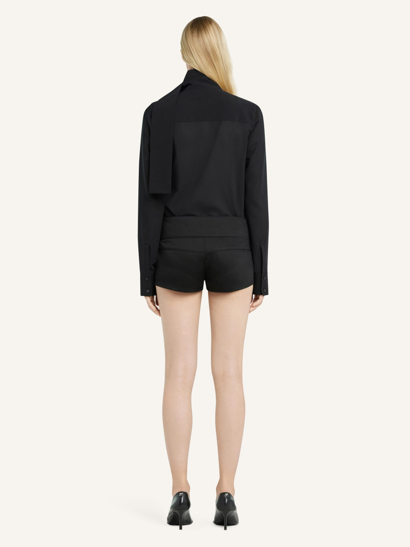 BELTED MINI SHORTS 4