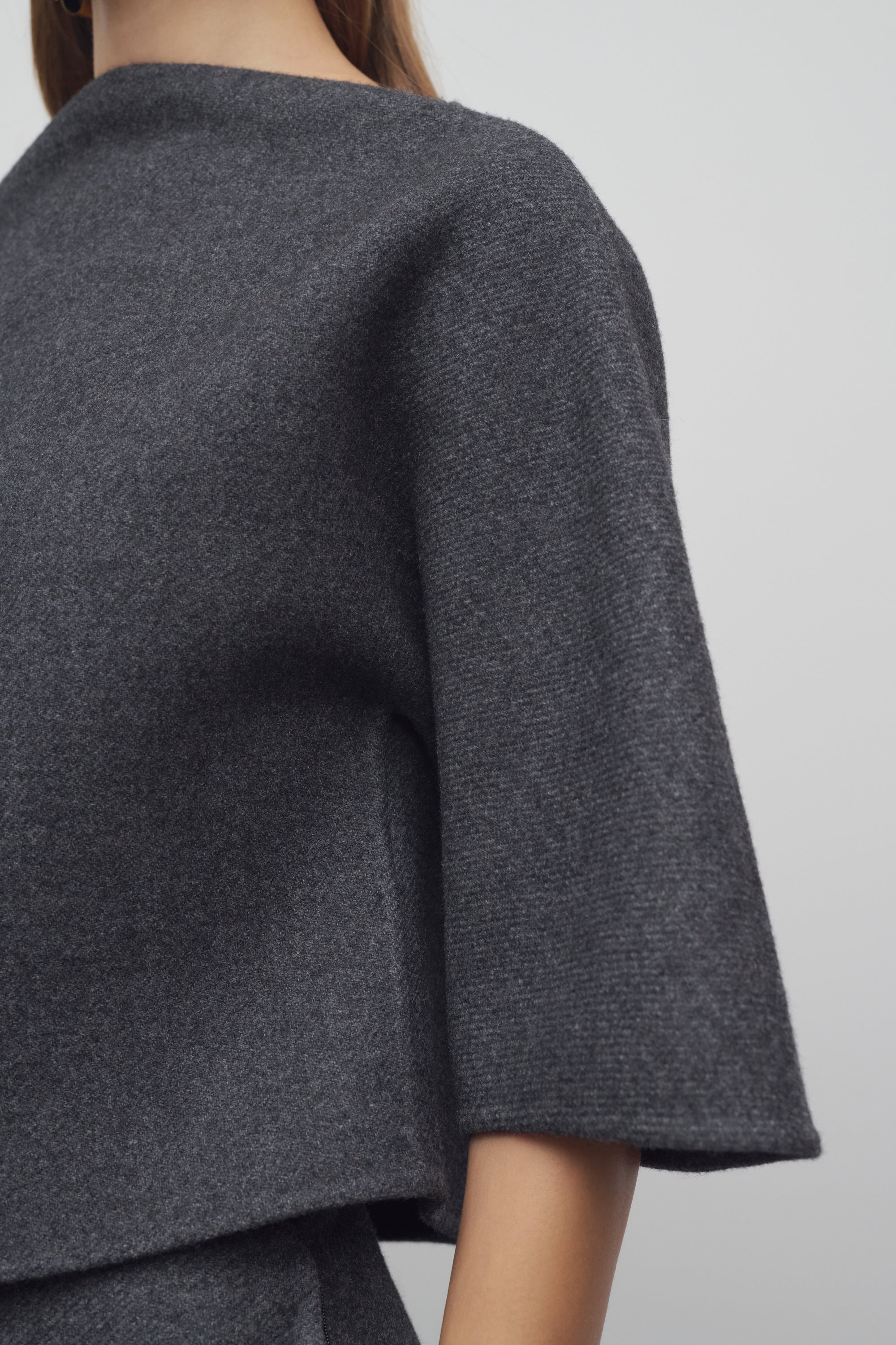 Faure Top in Wool and Nylon - 6