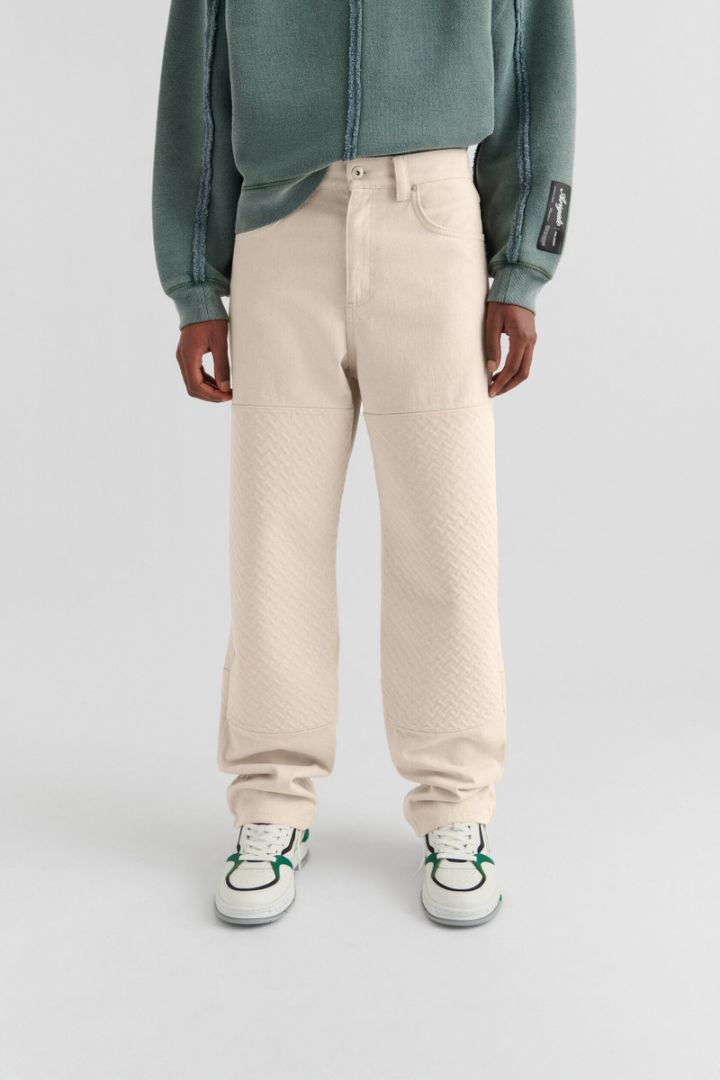 Grate Embossed Trousers 2