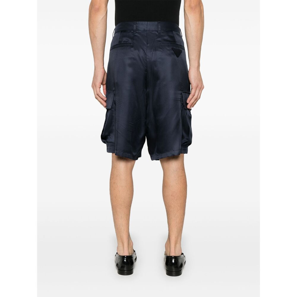 Prada Blue Shorts - Cargo Shorts Men - 4