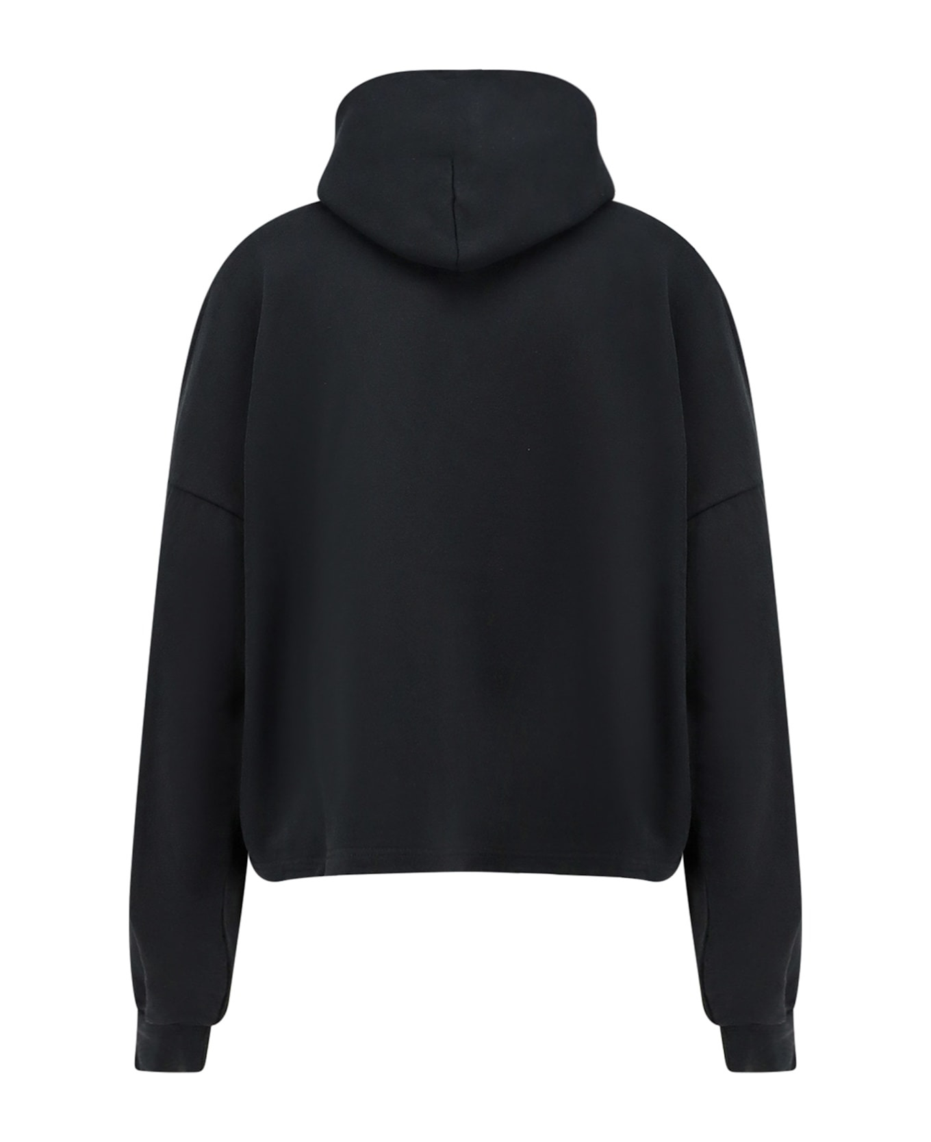 Cropped Cotton Sweatshirt - 2