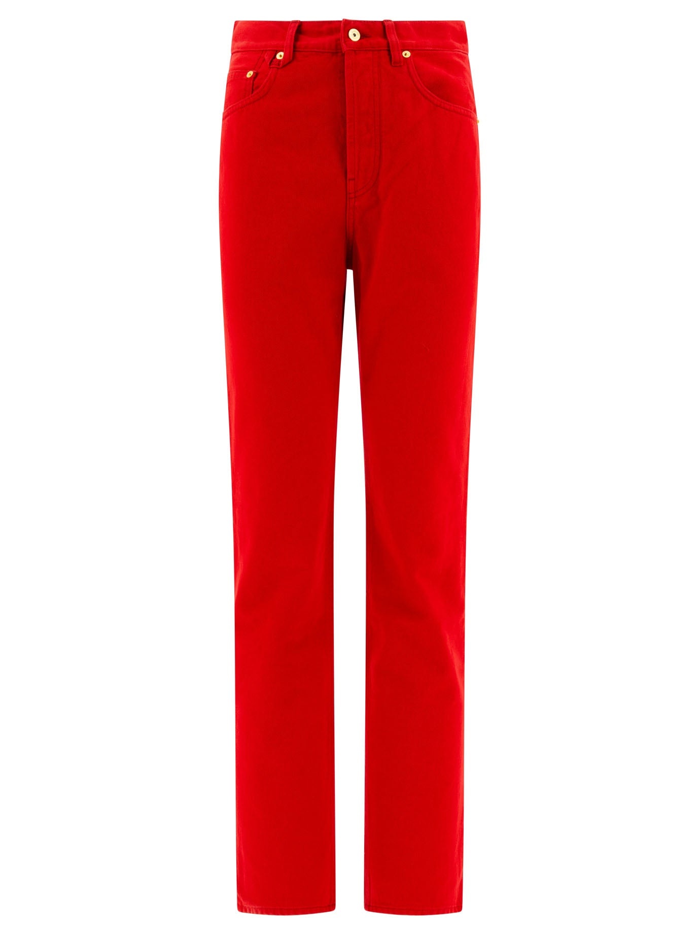 Le De-NîMes Droit Jeans Red - 1