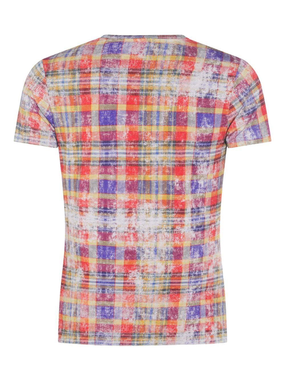plaid-print Westwood T-shirt - 2