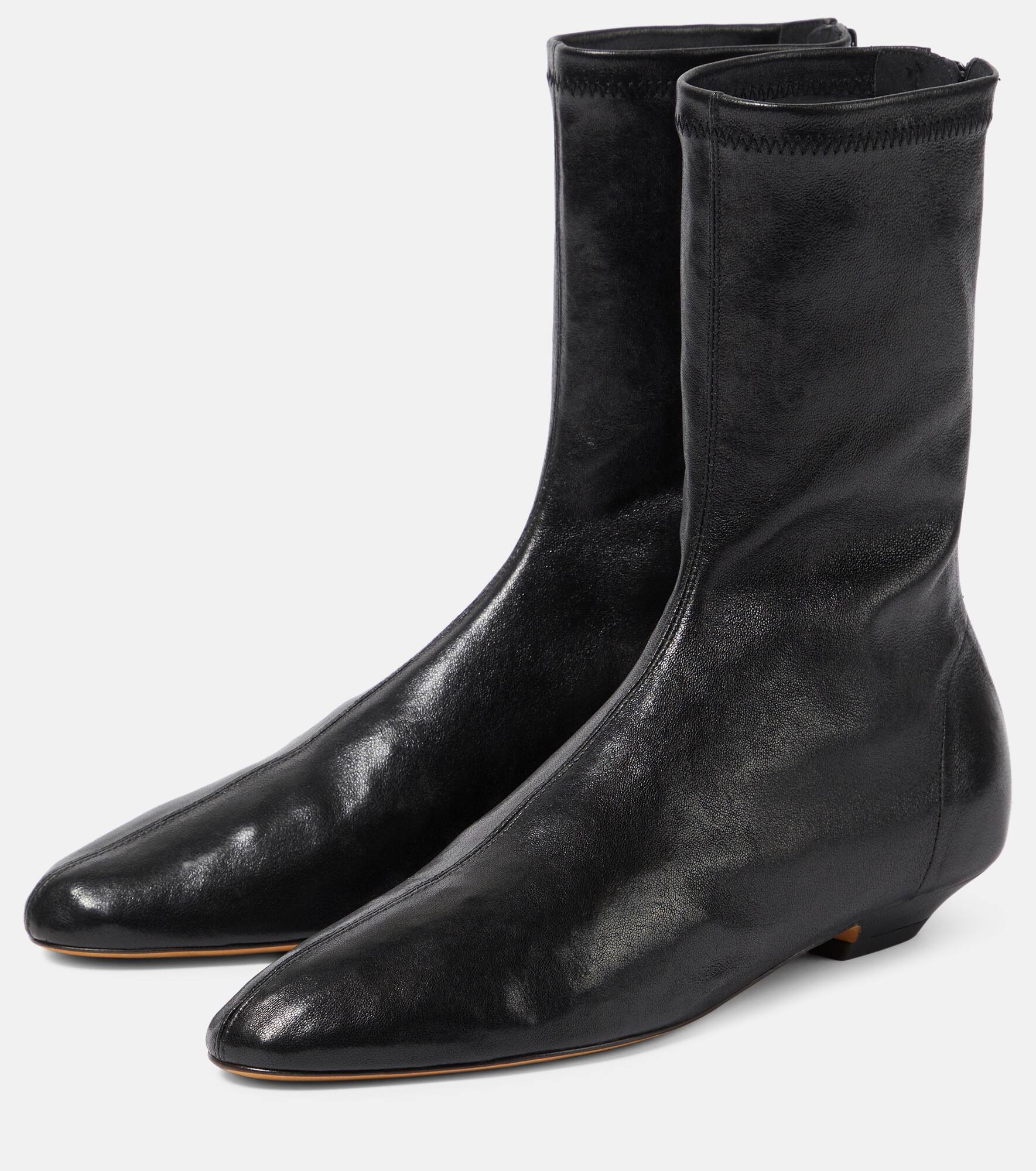 Apollo leather ankle boots - 4