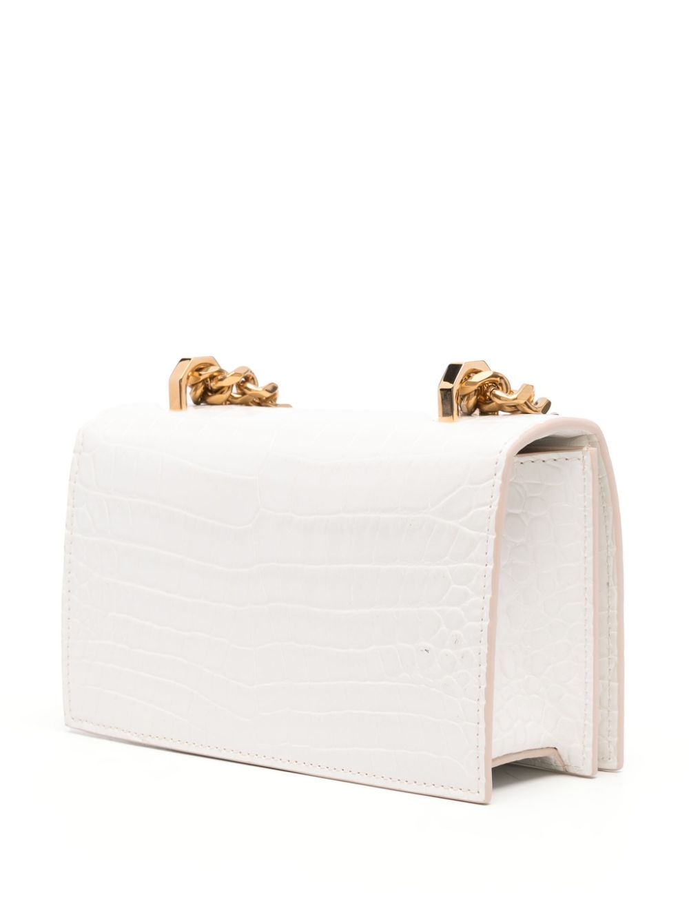 embossed knuckleduster shoulder bag - 3