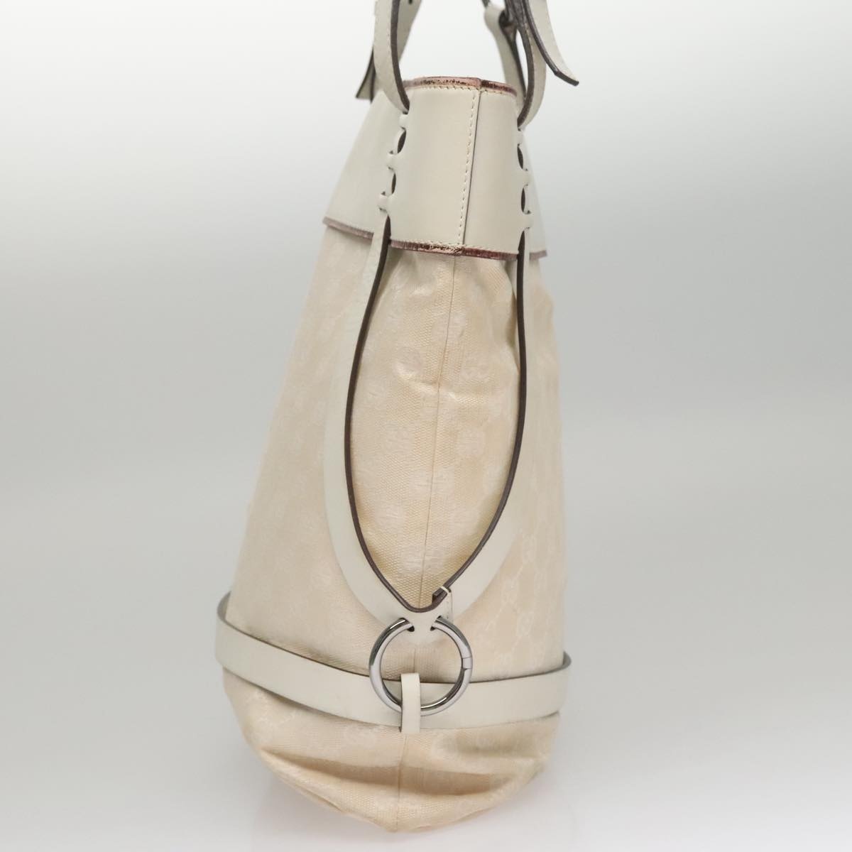 GUCCI GG Canvas Tote Bag White - 4