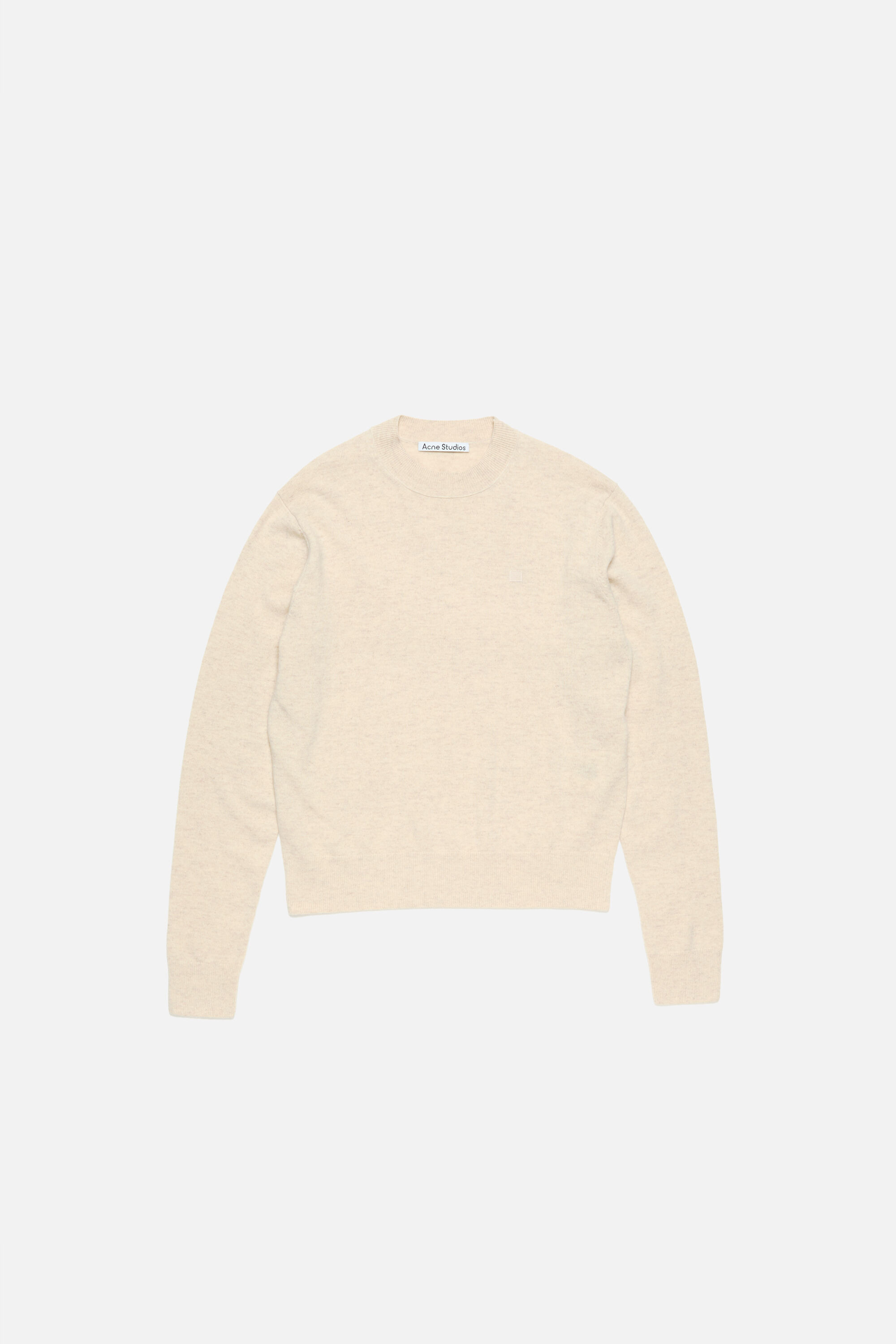 Crewneck jumper - Yak wool - Oatmeal melange - 6