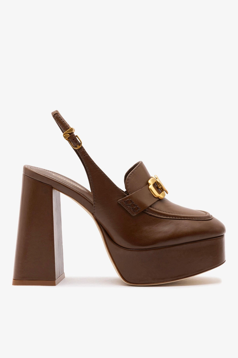 Harrington Hi Loafer In Burnt Umber Leather 1