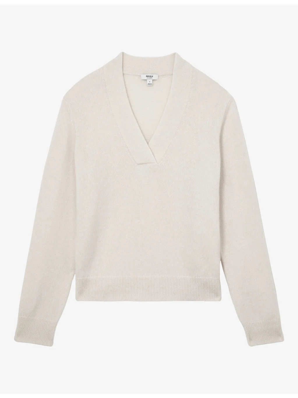 Blanche Shawl-Neck Cashmere Jumper - 1