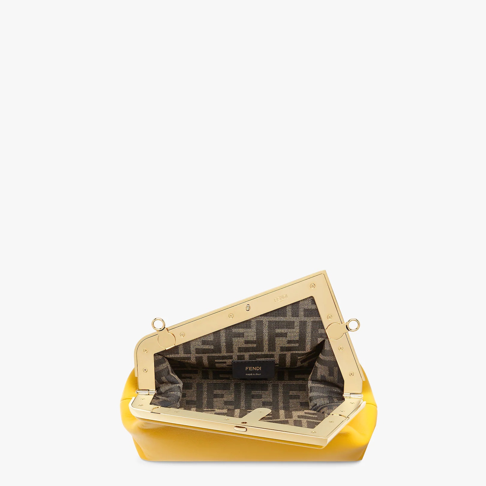 Yellow leather bag - 4