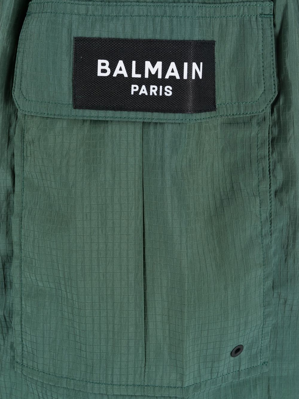 logo-patch drawstring swim shorts - 3