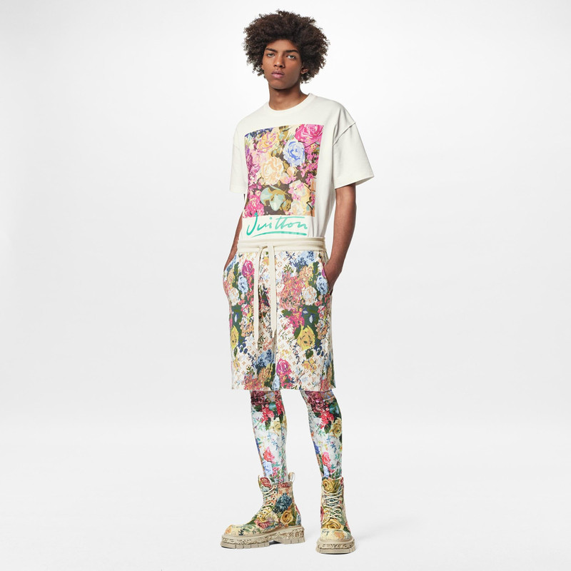 Louis Vuitton LV Flower Graphic Jacquard Shorts outlook