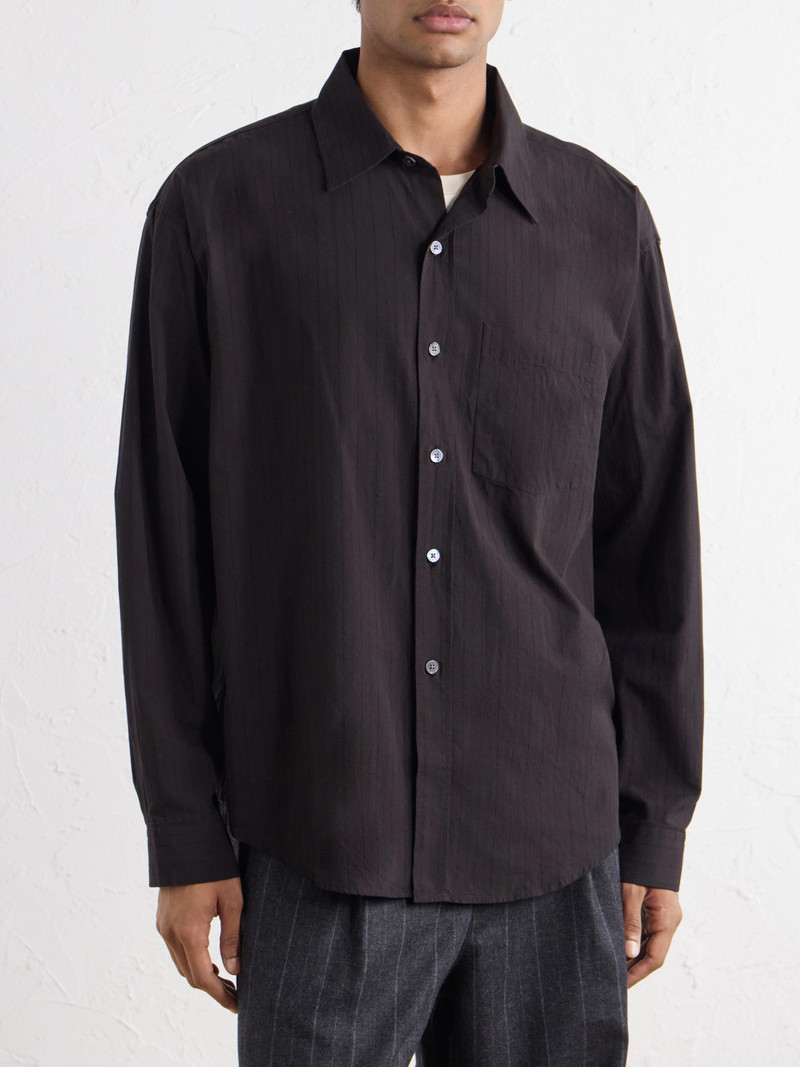 Executive Striped Cotton-Poplin Shirt 3
