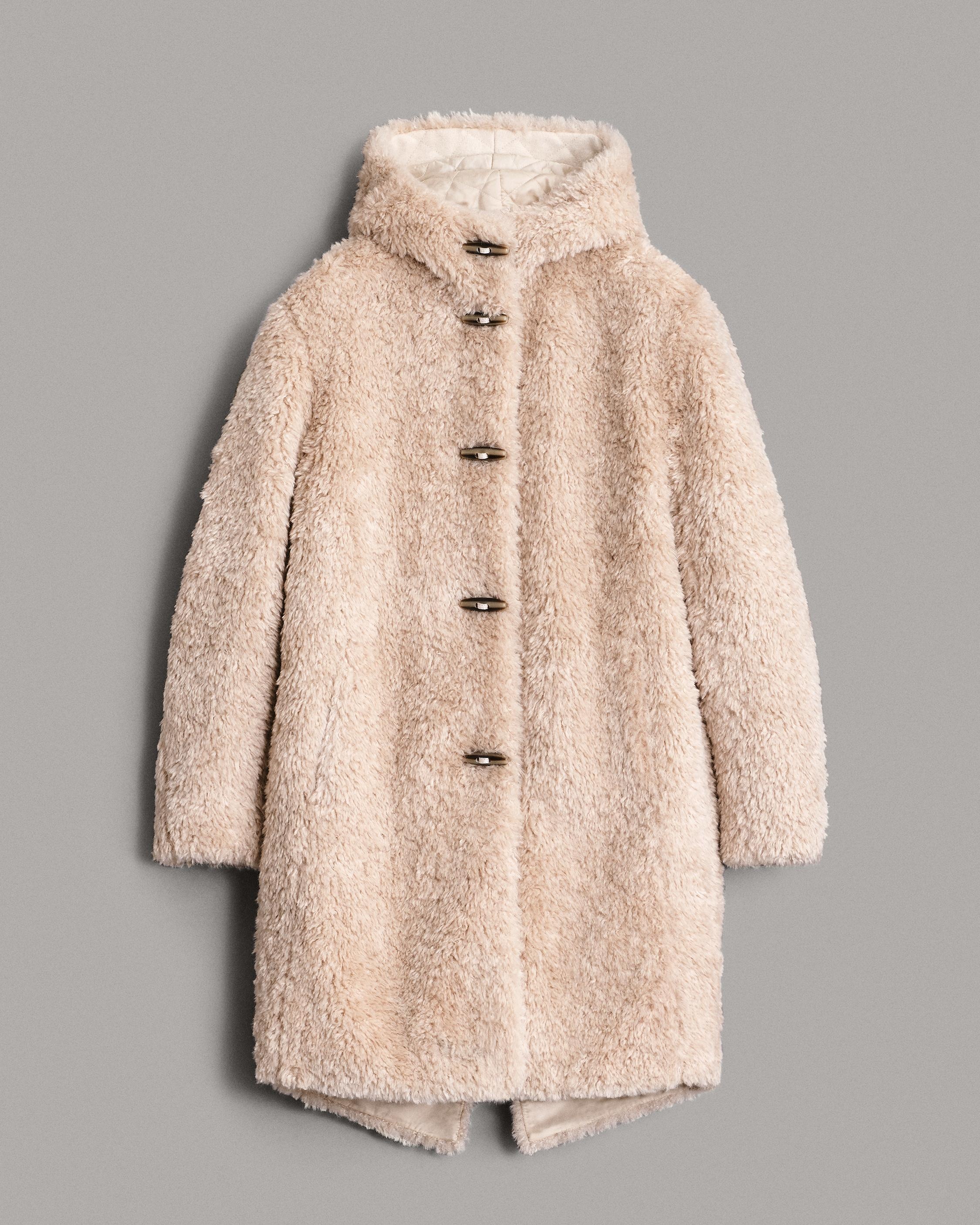 Iggy Faux Fur Liner Jacket
Oversized Jacket - 1