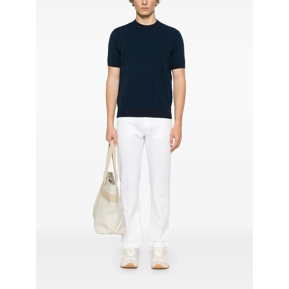Fendi White Denim - Regular & Straight-Leg Jeans Men - 4