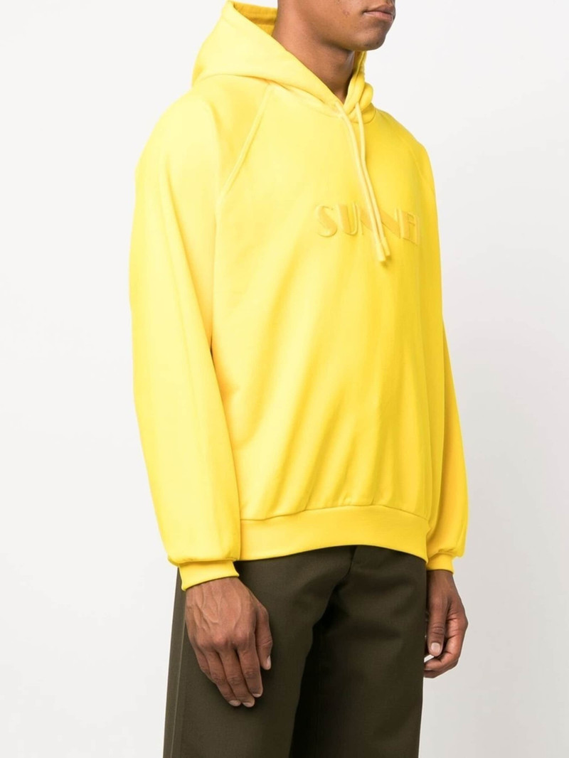 logo drawstring hoodie 3
