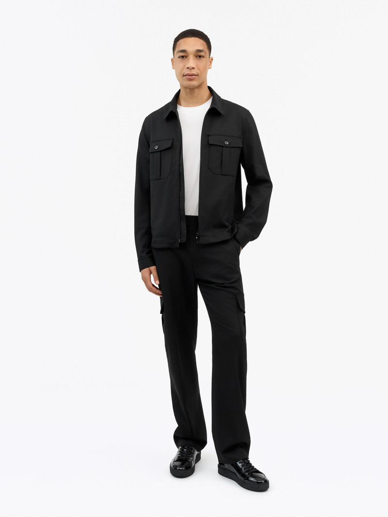 TIGER OF SWEDEN Mend Cargo Fit Wool Pants outlook