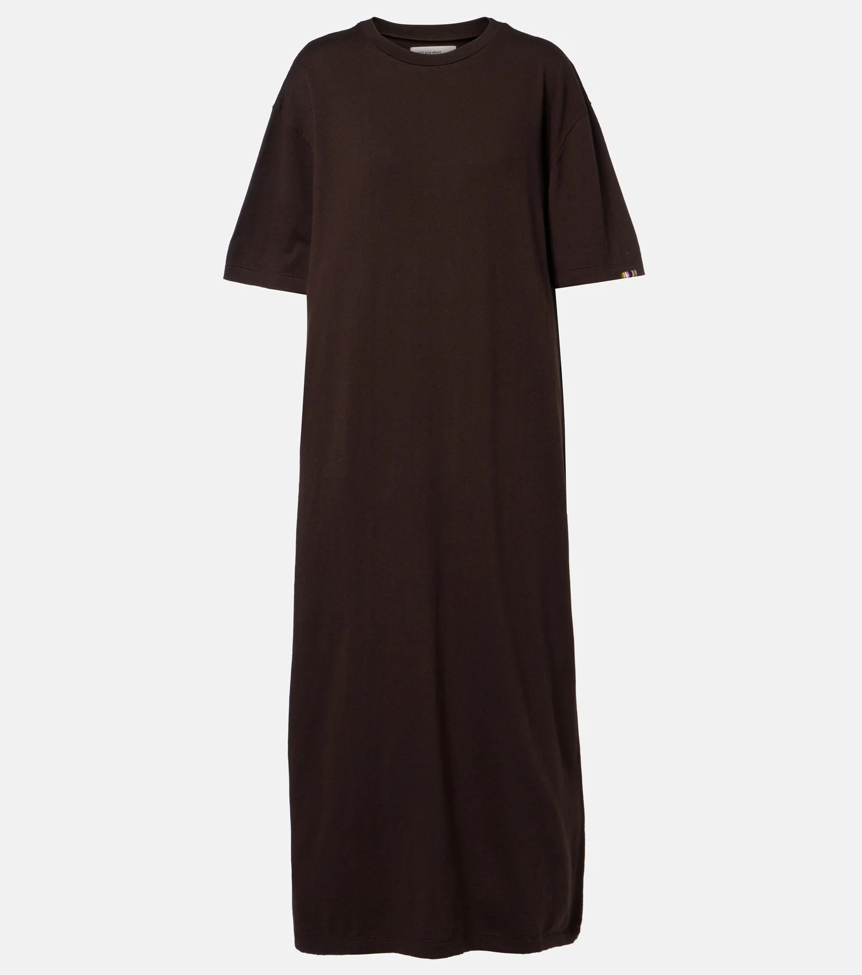 N°321 Kris cotton and cashmere maxi dress - 1