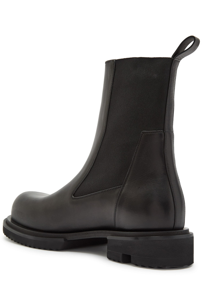 Rick Owens Rick Owens Gabe Leather Chelsea Boots outlook