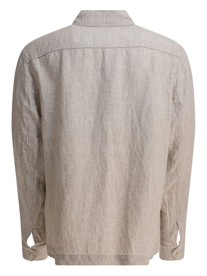 ALEX MILL Work linen shirt jacket outlook