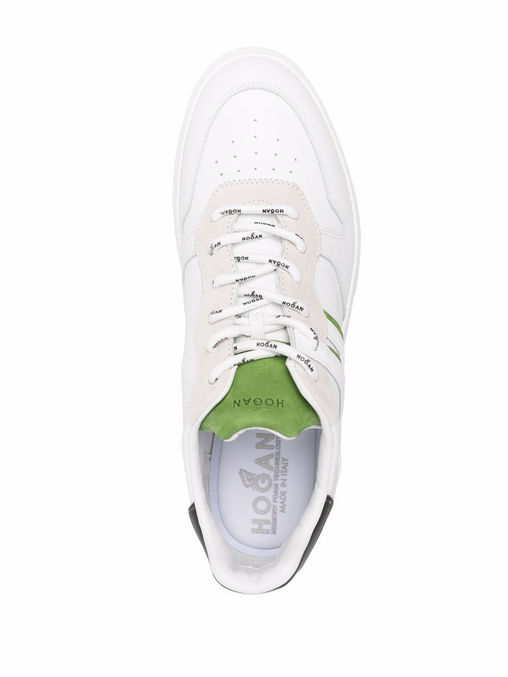 H580 panelled low-top sneakers - 4