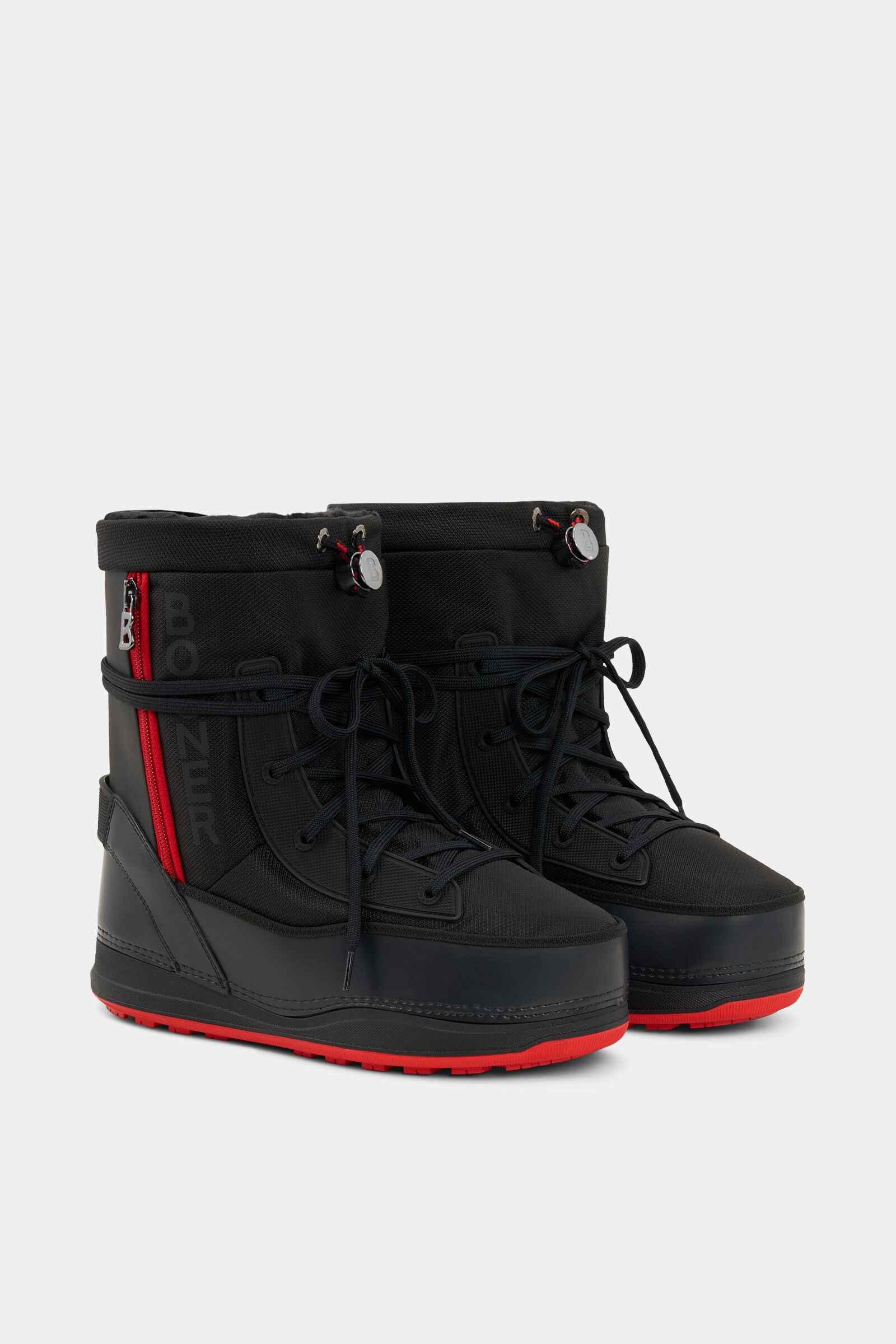Laax Snow boots in Black/Red - 3