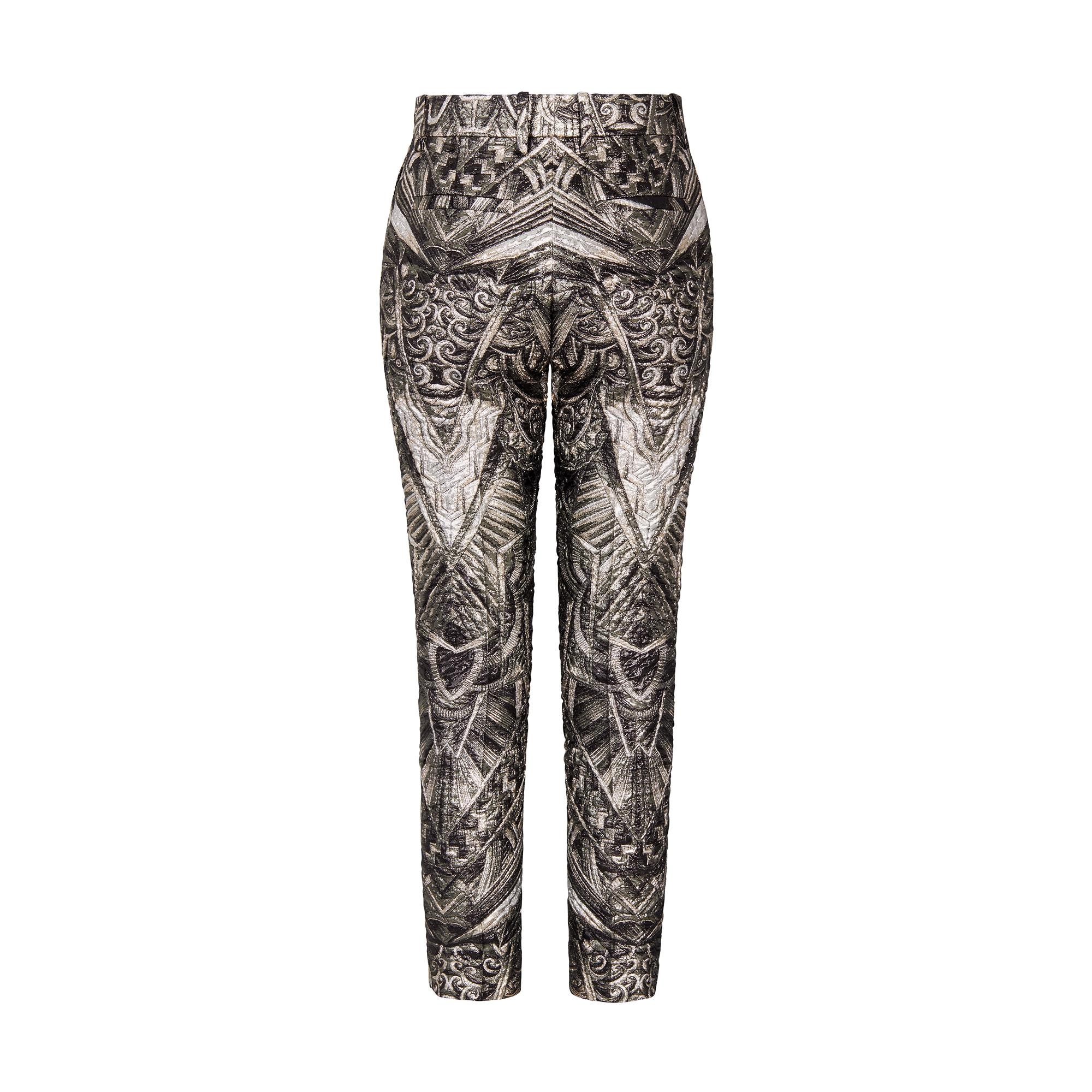 Jacquard Slim Pant - 3