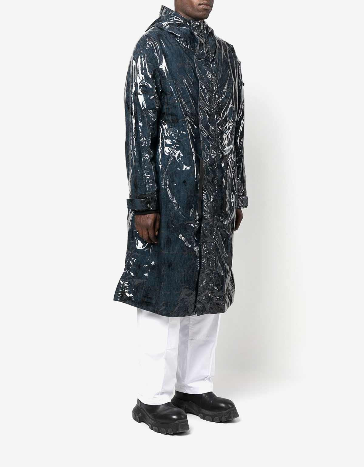 Stone Island Shadow Project Blue Long Kagoule Chapter 1 Parka - 3